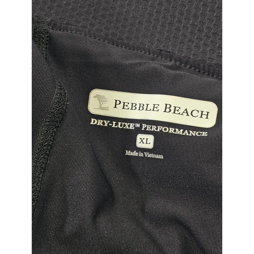 Pebble Beach XL Simple Black Golf Skort Skirt W/ Shorts Dry Luxe Active EUC - Picture 5 of 8